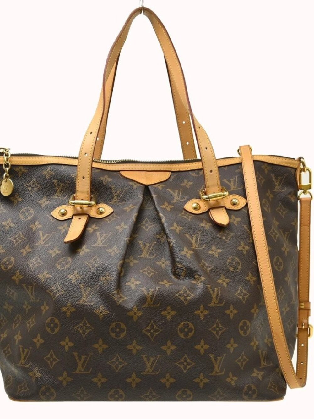 Best06 LOUIS VUITTON MONOGRAM PALERMO GM 2WAY TOTE BAG M40146 MI2028 NQ10489